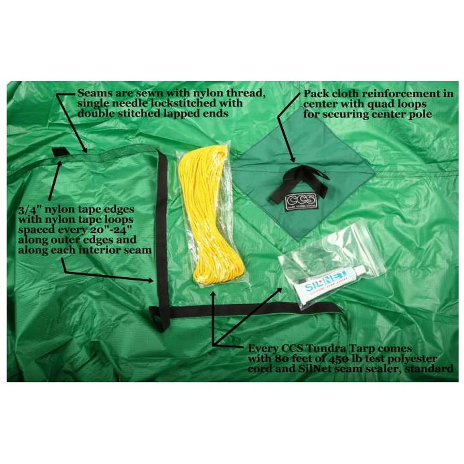 1.1oz Silicone Tundra Tarp