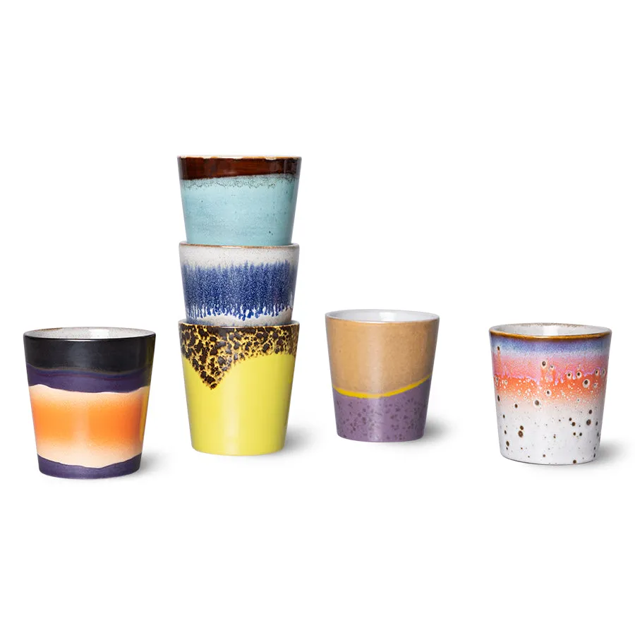 70s Ceramics: Coffee Mug Cosmo