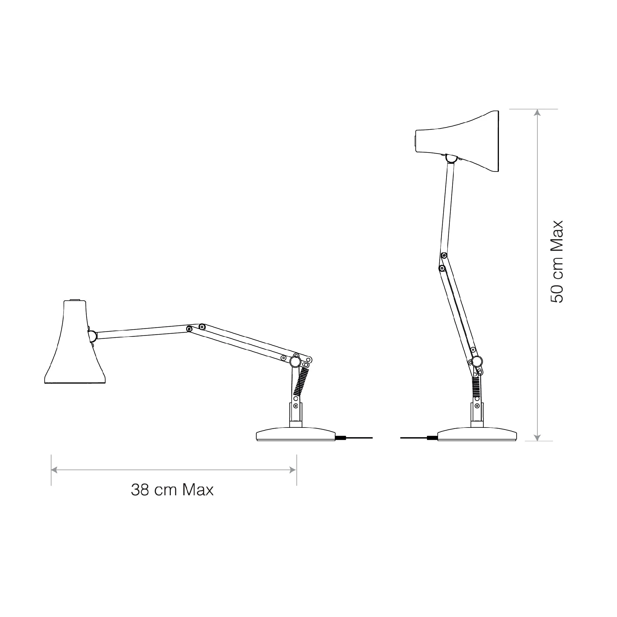90 Mini Mini Desk Lamp | Kelp Green
