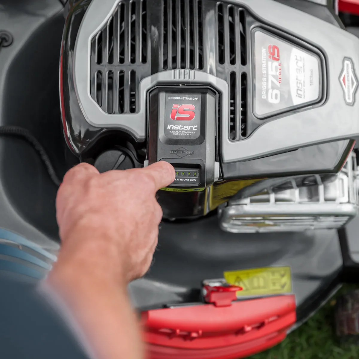 AL-KO Premium 520 VSi-B Electric Start Vari-Speed Petrol Lawn Mower