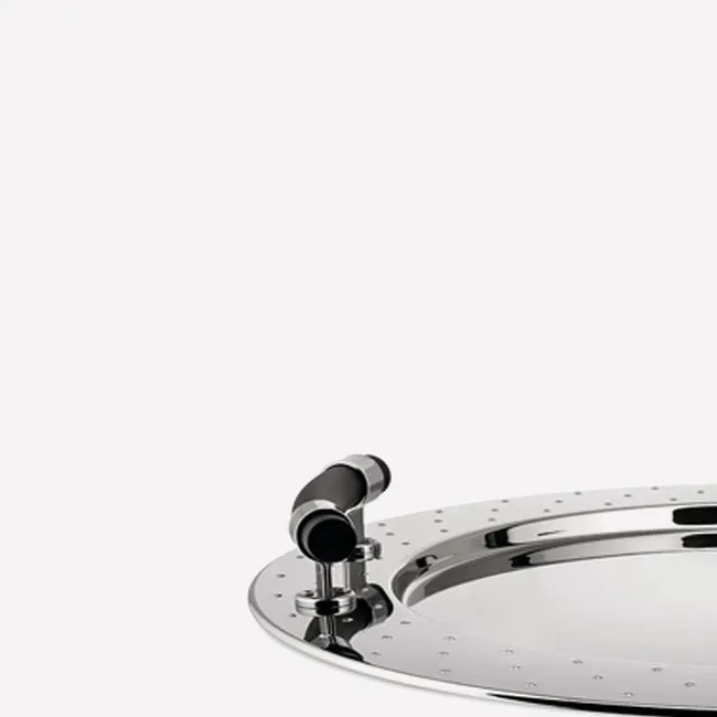 Alessi | MGVASS Round Tray With Handles