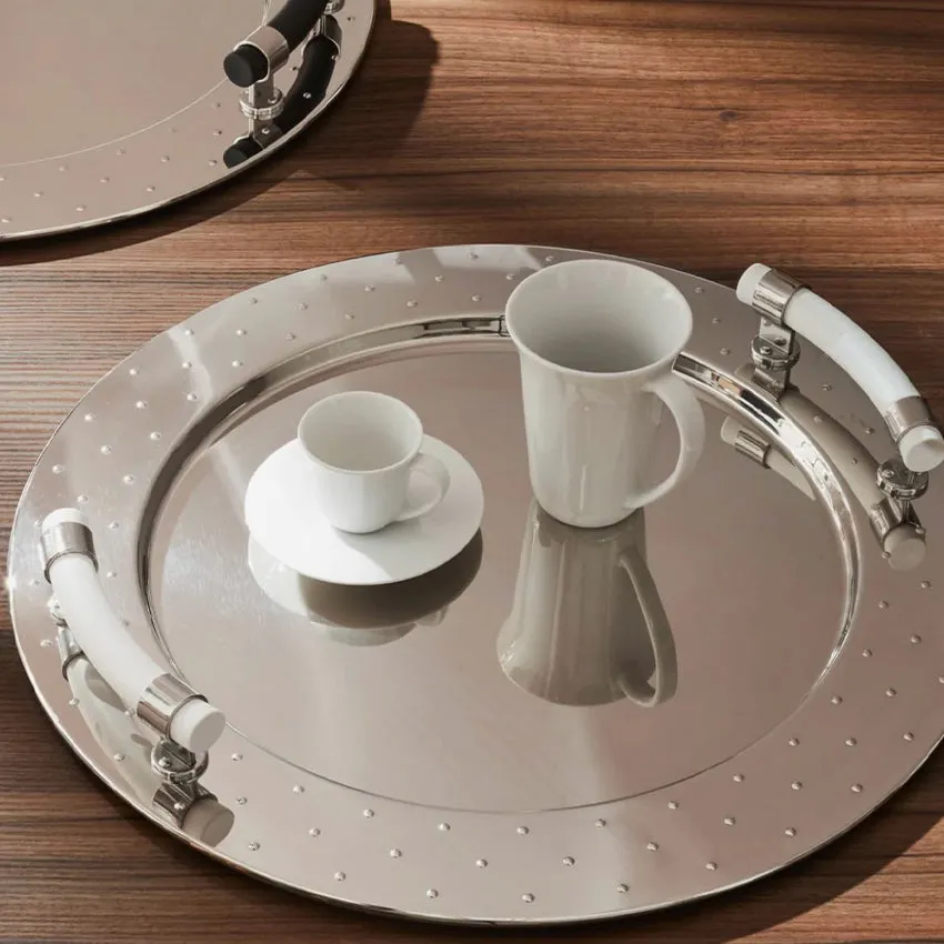 Alessi | MGVASS Round Tray With Handles