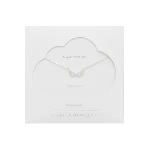 Angel Wing Charm Necklace | Silver Plated