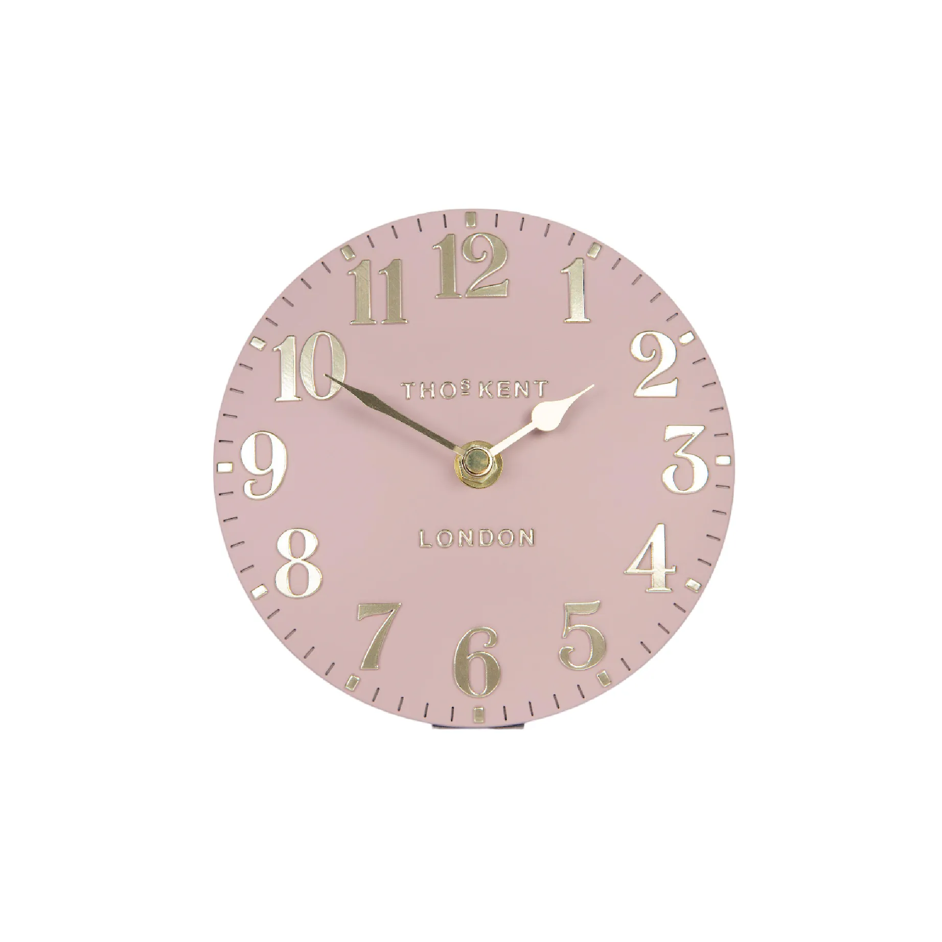 Arabic Mantel Clock | Blush Pink | 6''