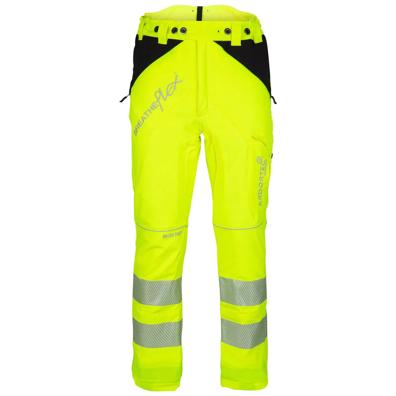 Arbortec Breatheflex Pro ATHV4050 Hi-Vis Chainsaw Trousers Type C Class 1