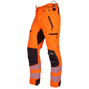 Arbortec Breatheflex Pro ATHV4070 Hi-Vis Chainsaw Trousers Type C Class 1