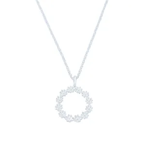 Ariadne Daisy Pendant Necklace | Sterling Silver