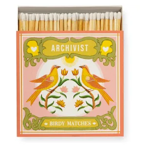 Ariane's Birdy Square Match  Box