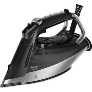 Beko SoftGlide Non-Stick Steam Iron Black
