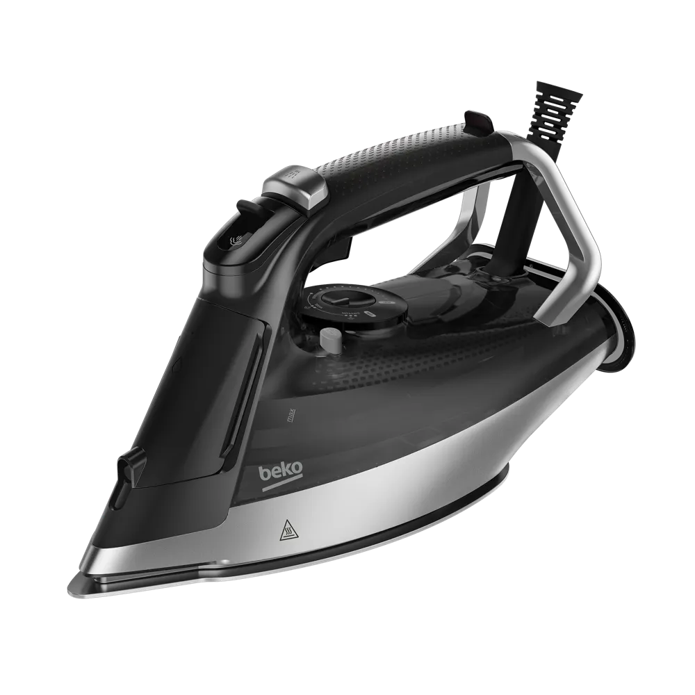 Beko SoftGlide Non-Stick Steam Iron Black