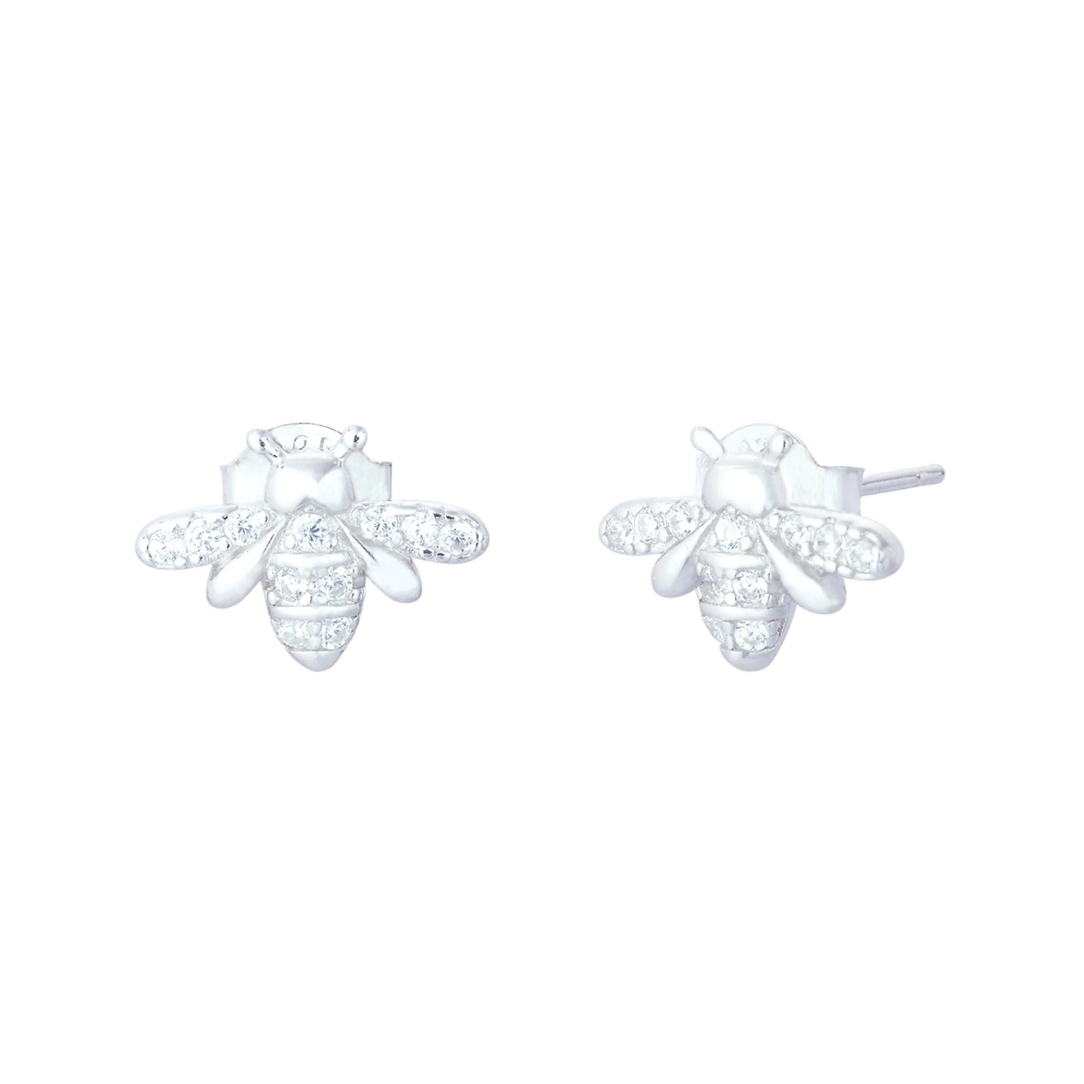 Bibi Bee Stud Earrings | Sterling Silver