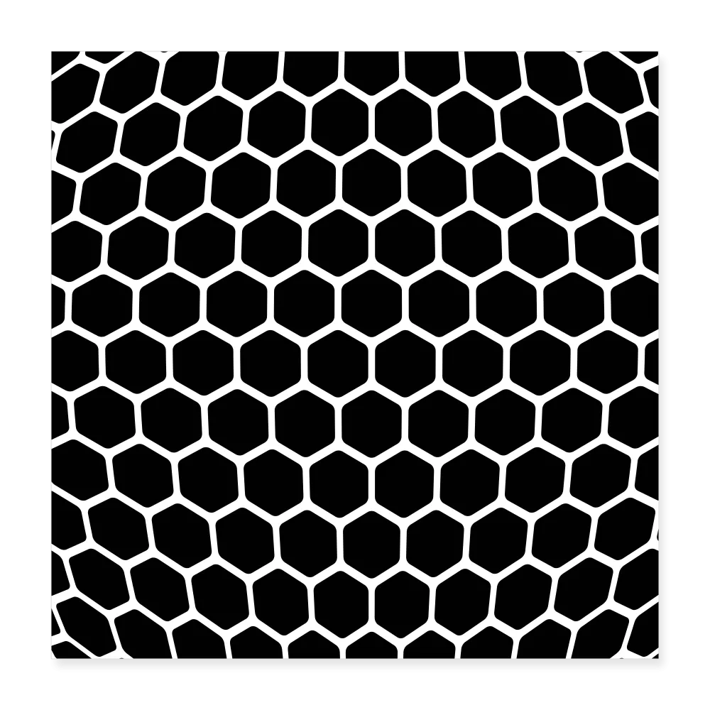 BLACK FUSE Poster 16x16