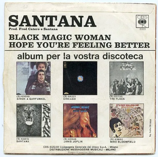 Black Magic Woman / Hope You're Feeling Better