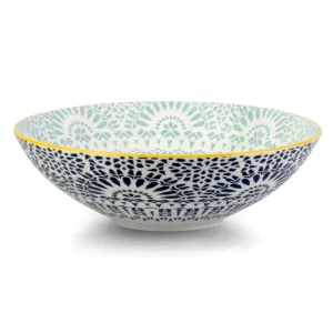 Brilliant | Bowl Paisley Bleu Poke Brilliant | Bowl 21Cm