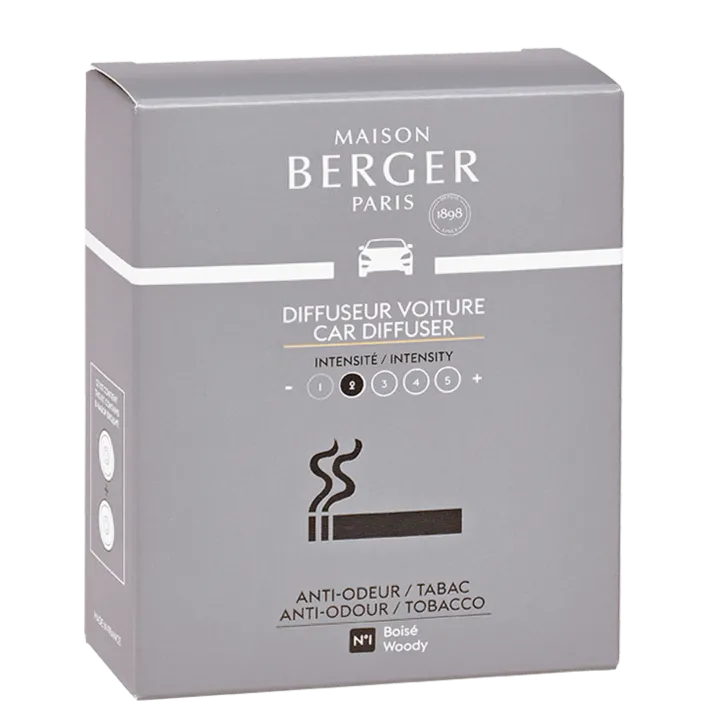 Car Diffuser Refill | Tobacco Anti-Odour | Set of 2