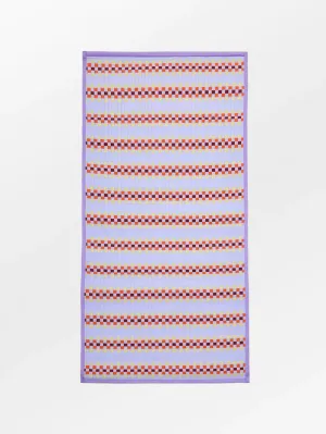 Cario Straw Mat - Lavender