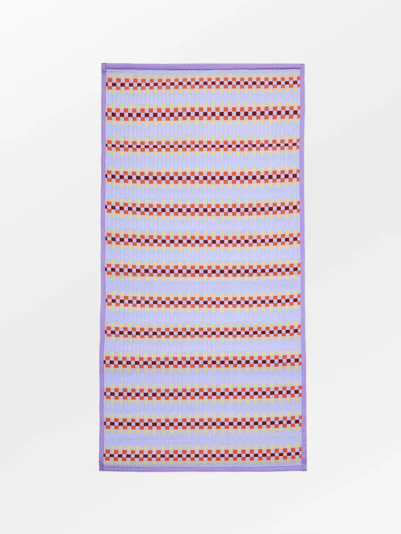 Cario Straw Mat - Lavender