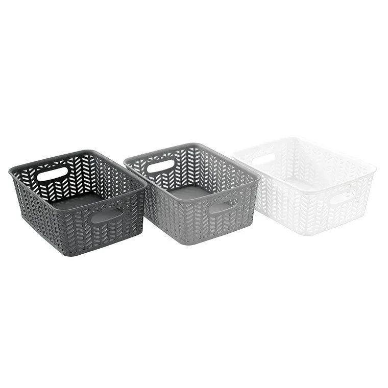 Cesta Basket, Small, 3 Asstd Colours