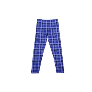 Check Printed Legging, Size 8
