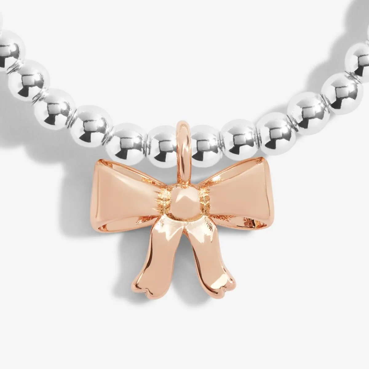 Children's A Little 'Beautiful Sister' Bracelet | Silver & Rose Gold Plated