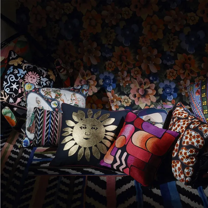 Christian Lacroix | Hello Sunshine Decorative Cushion - Or