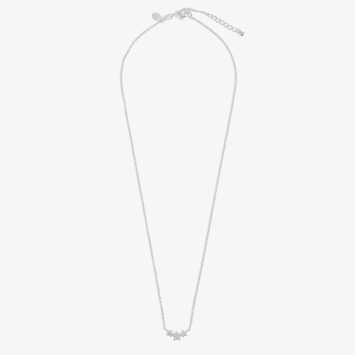 Christmas Cracker Boxed 'Merry Christmas' Necklace | Silver Plated
