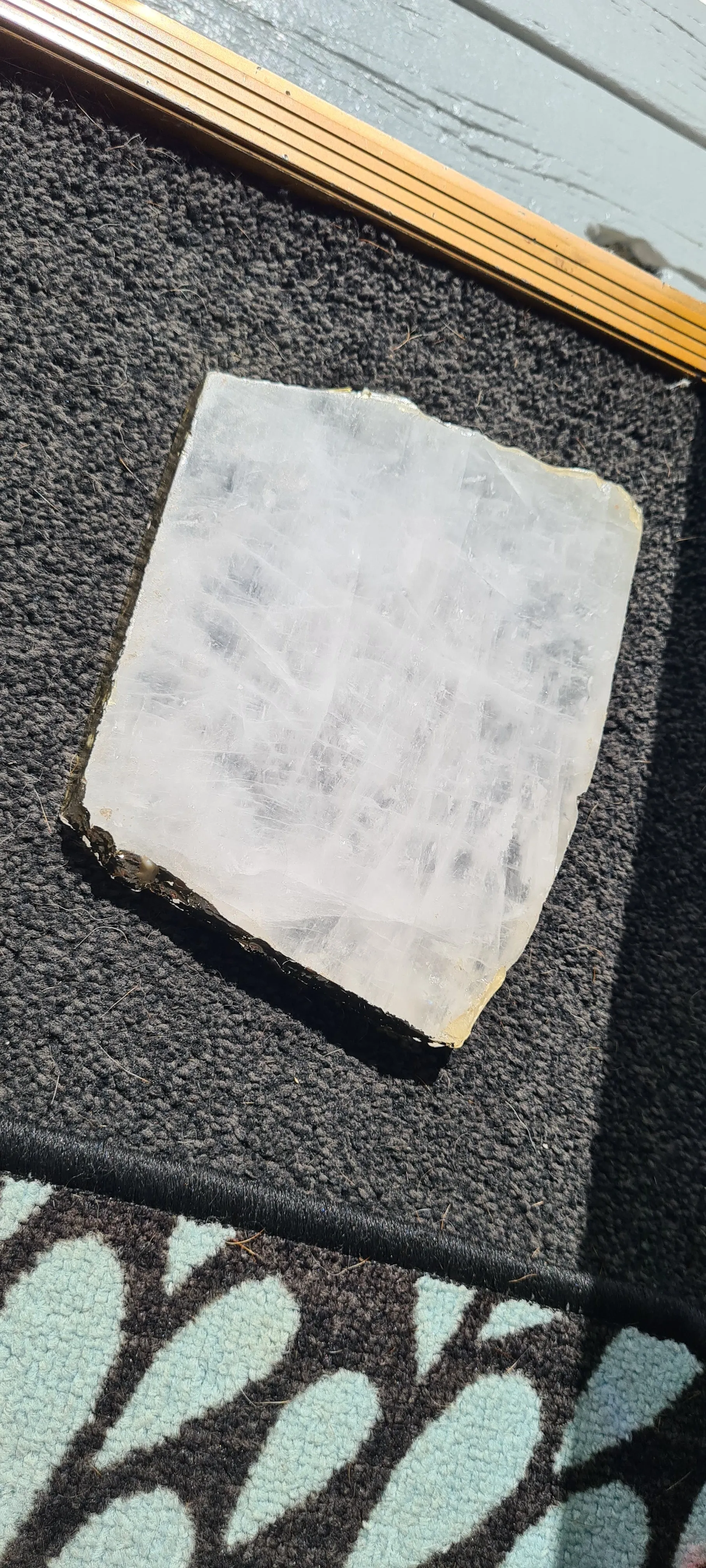 CLEAR QUARTZ CRYSTAL SLAB