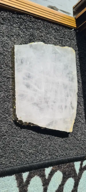 CLEAR QUARTZ CRYSTAL SLAB