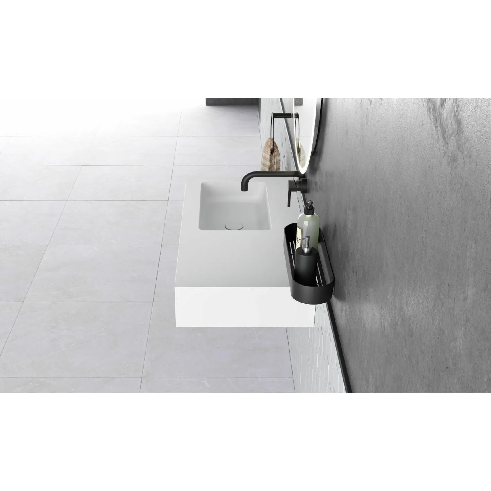 Copenhagen Bath Siø Left Wash Basin