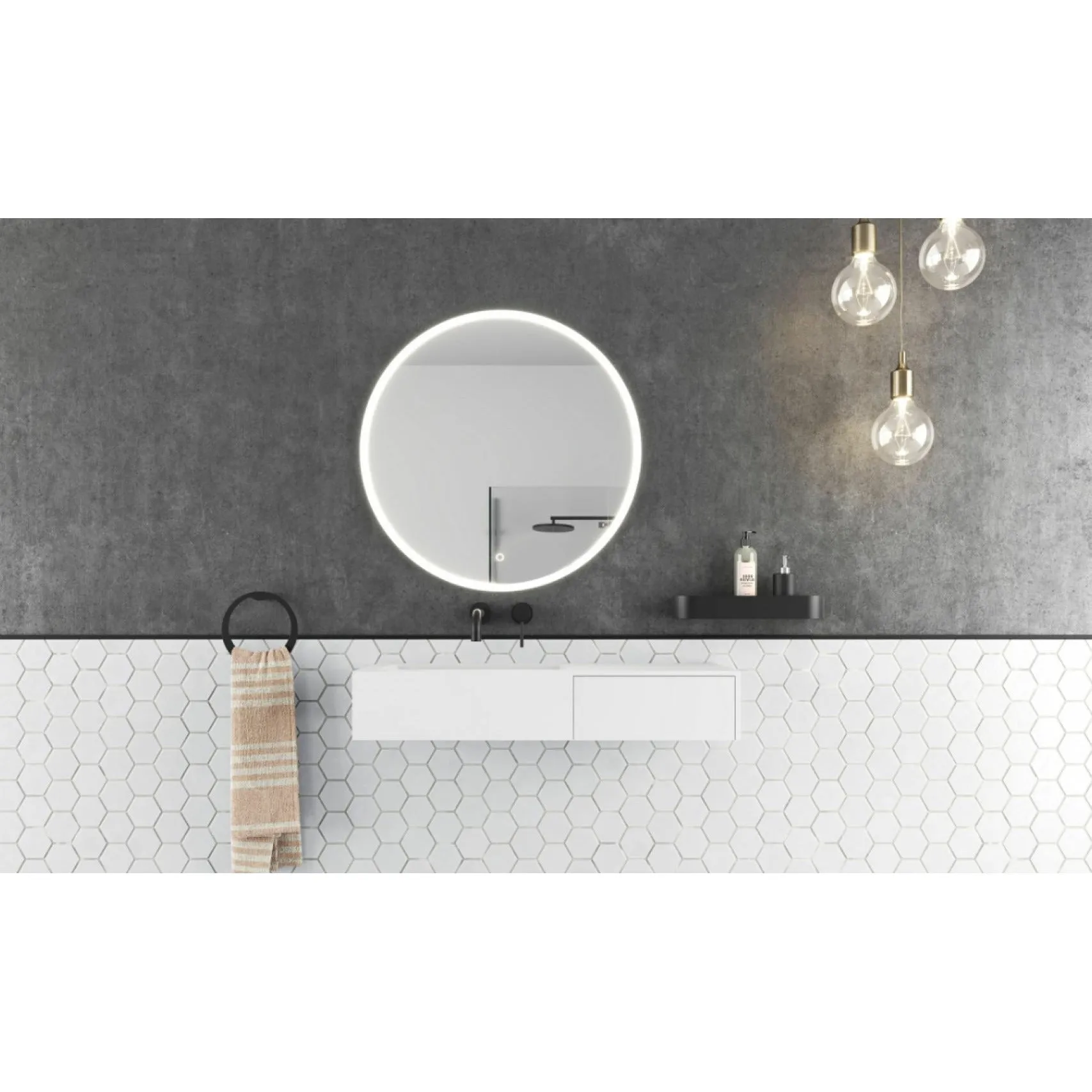 Copenhagen Bath Siø Left Wash Basin