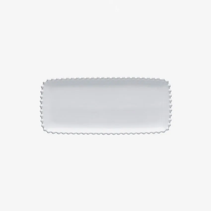 Costa Nova | Pearl White Rect. Tray
