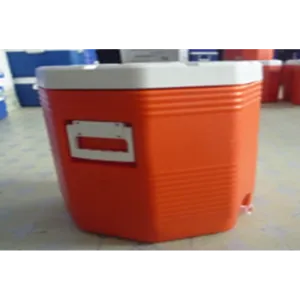 Creeper Cooler Hexagonal 40L with Handle Orange