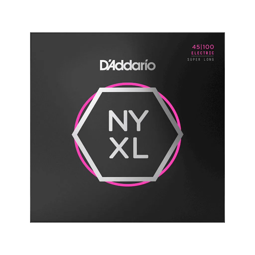 D'Addario NYXL45100SL Regular Light Super Long Scale Bass Strings