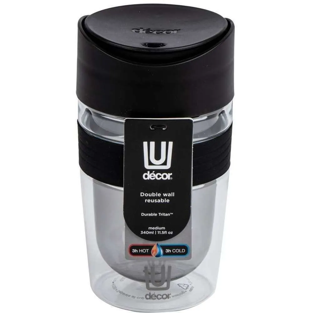 Decor Travel Cup Tritan 340ml Asst