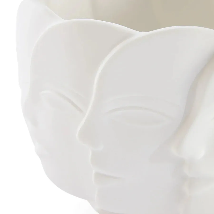 Dora Maar Radial Bowl | White
