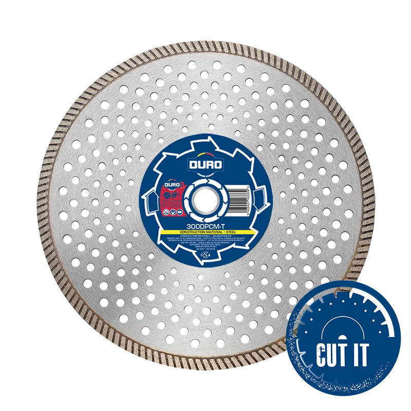 Duro DPCM-T Construction Materials & Metal Blades Value Twin Pack