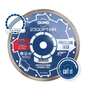 Duro DPT-HH / DPT Porcelain Tile Diamond Blade