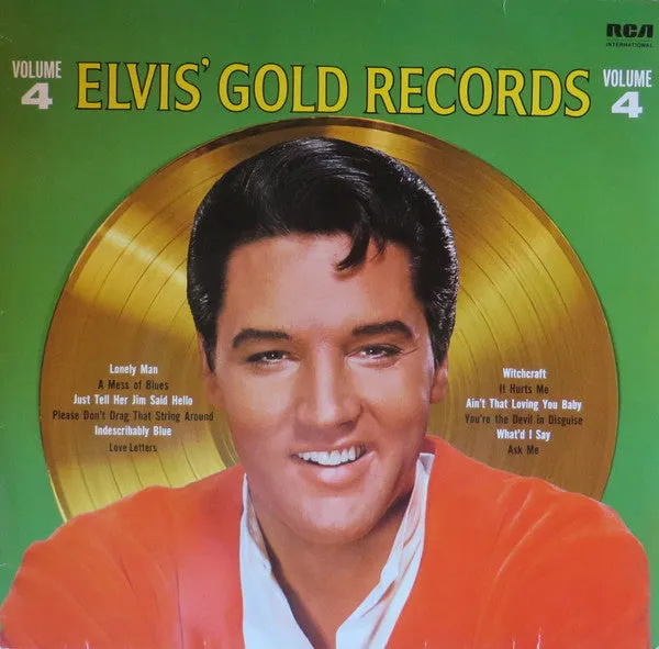 Elvis Gold Records Volume 4