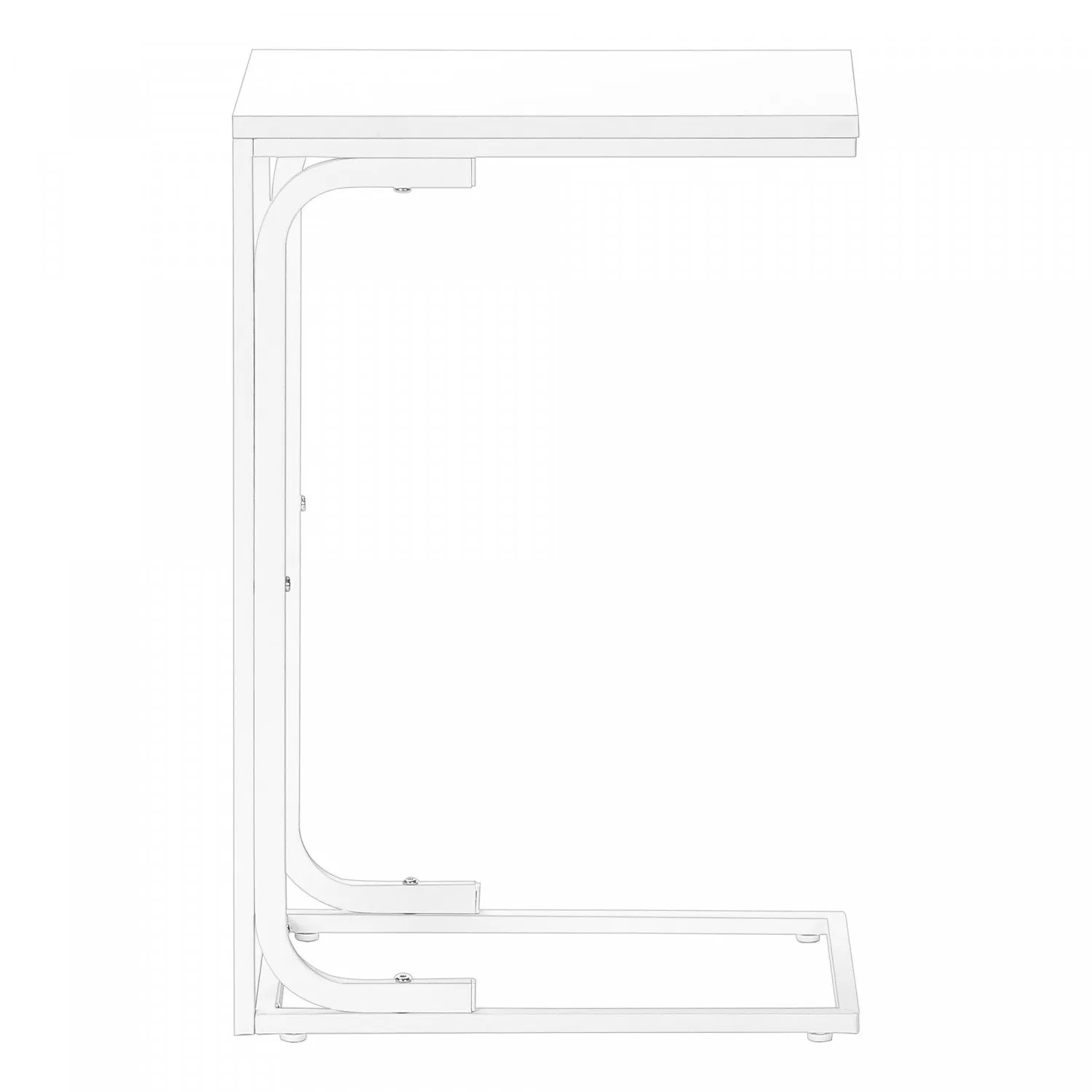 Elyan Side Table - White