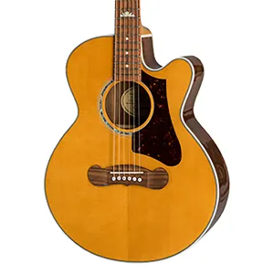 Epiphone J-200 EC Studio Parlour Acoustic Guitar - Vintage Natural