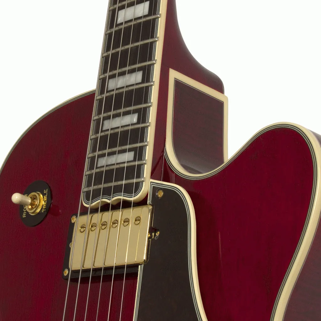 Epiphone "Joe Pass" EMPEROR-II PRO Wine Red