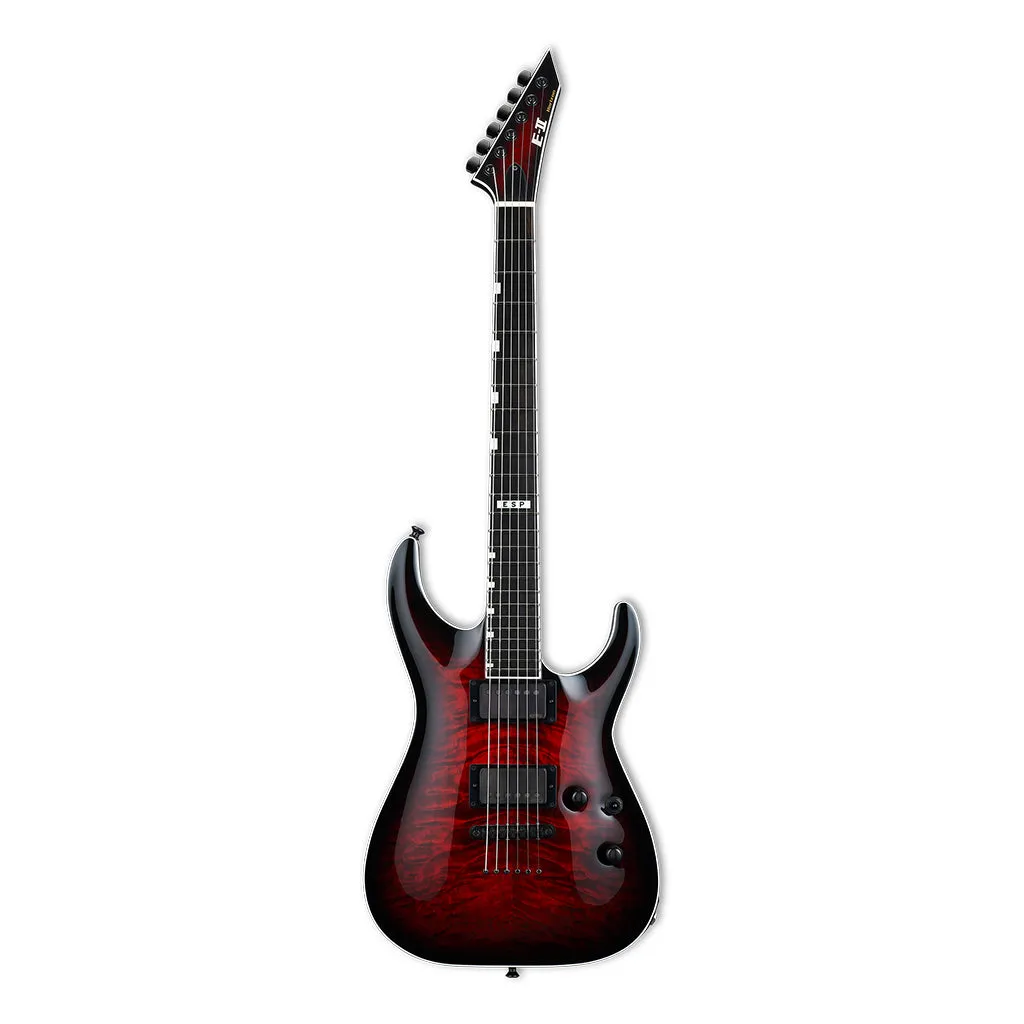 ESP E-II Horizon NT-II Electric Guitar Quilted Maple - See Thru Black Cherry Sunburst