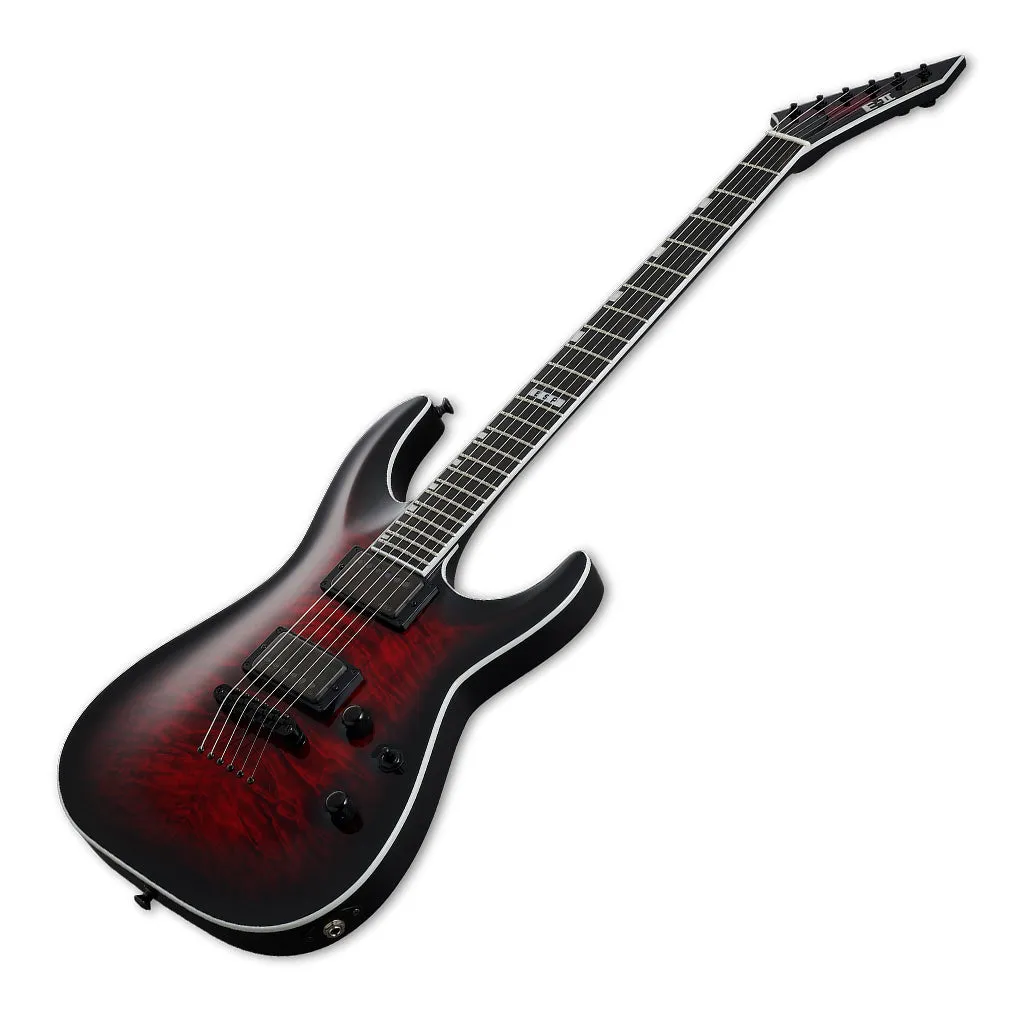 ESP E-II Horizon NT-II Electric Guitar Quilted Maple - See Thru Black Cherry Sunburst