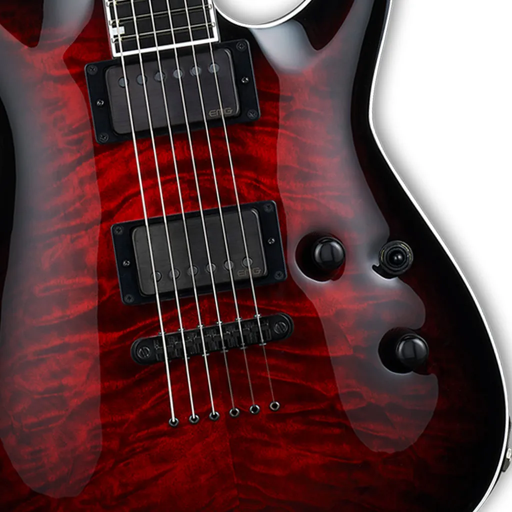 ESP E-II Horizon NT-II Electric Guitar Quilted Maple - See Thru Black Cherry Sunburst