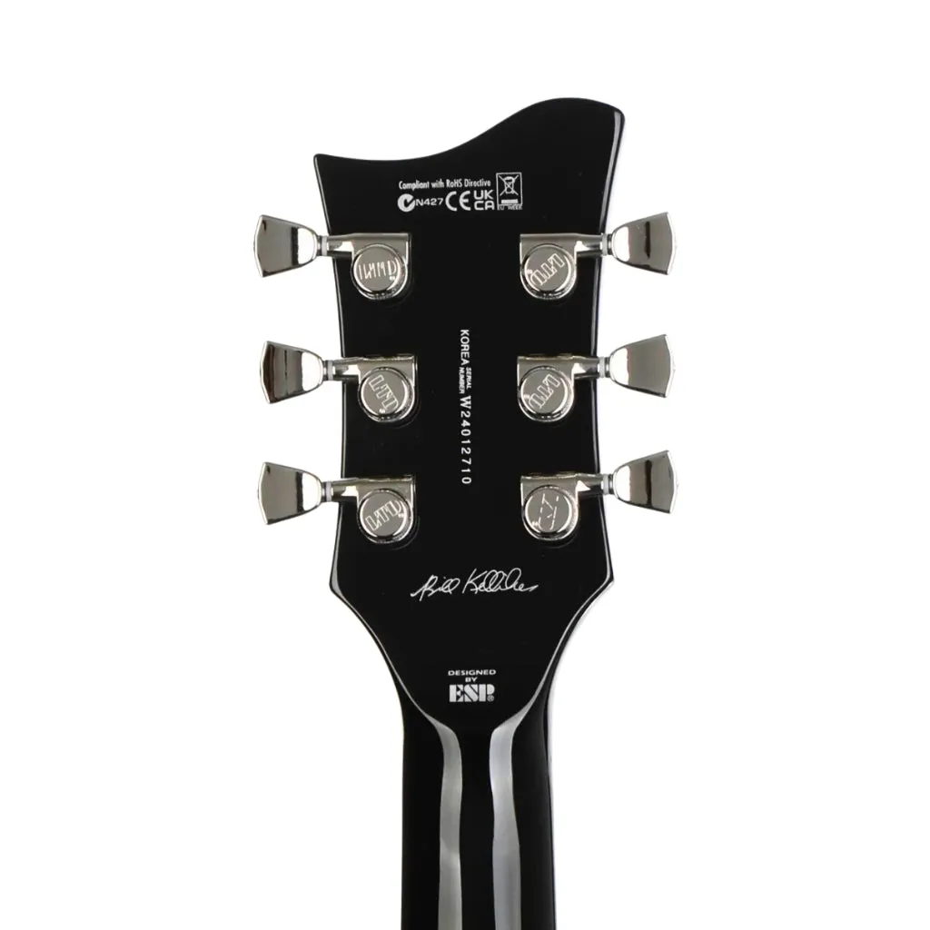 ESP LTD Bill Kelliher Sparrowhawk Vintage Electric Guitar - Silver Sunburst