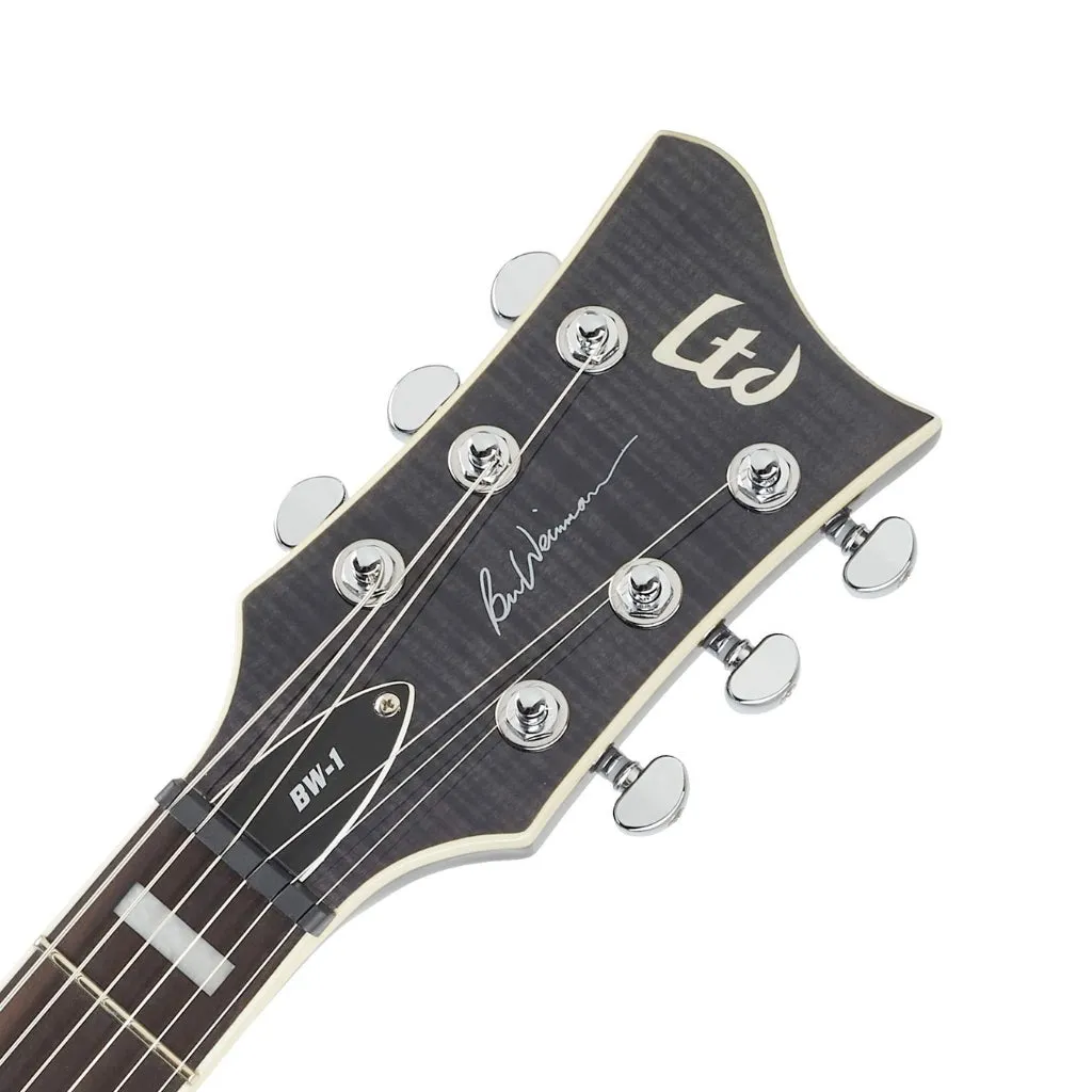 ESP LTD BW-1 Electric Guitar - See Thru Black