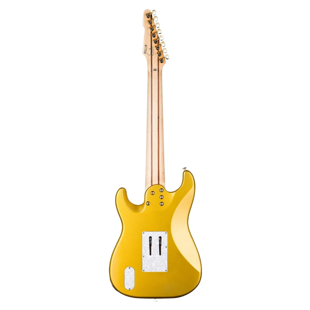 ESP LTD JRV-8FR Javier Reyes Signature 8-string - Metallic Gold