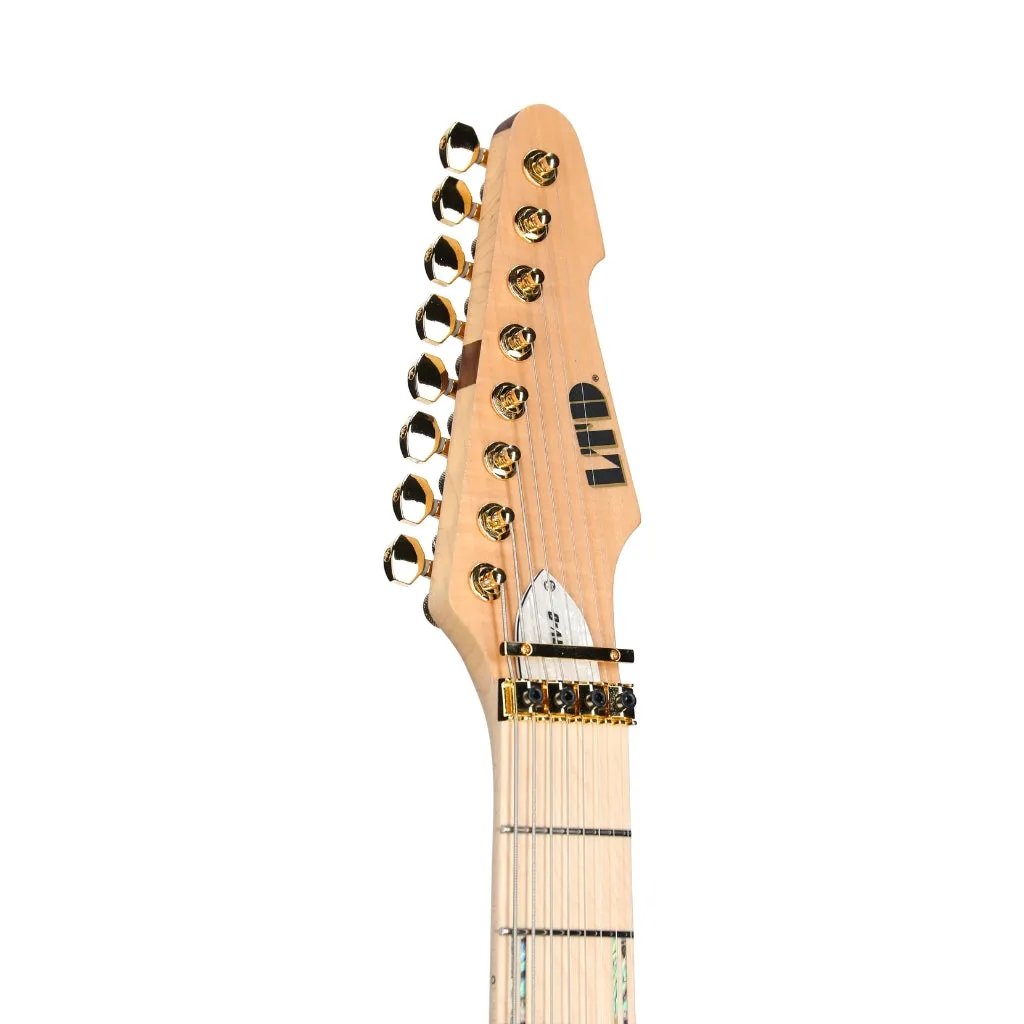 ESP LTD JRV-8FR Javier Reyes Signature 8-string - Metallic Gold