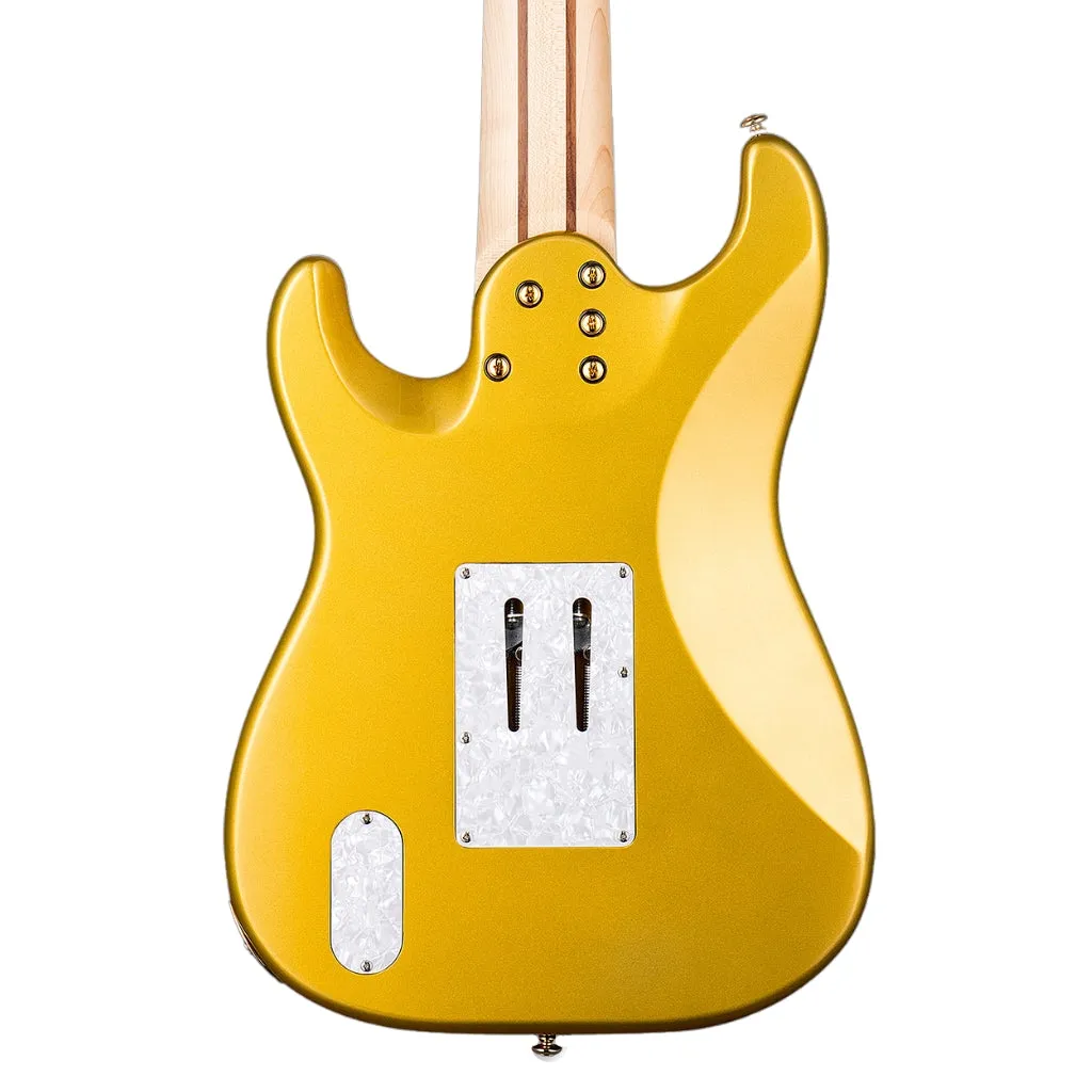 ESP LTD JRV-8FR Javier Reyes Signature 8-string - Metallic Gold