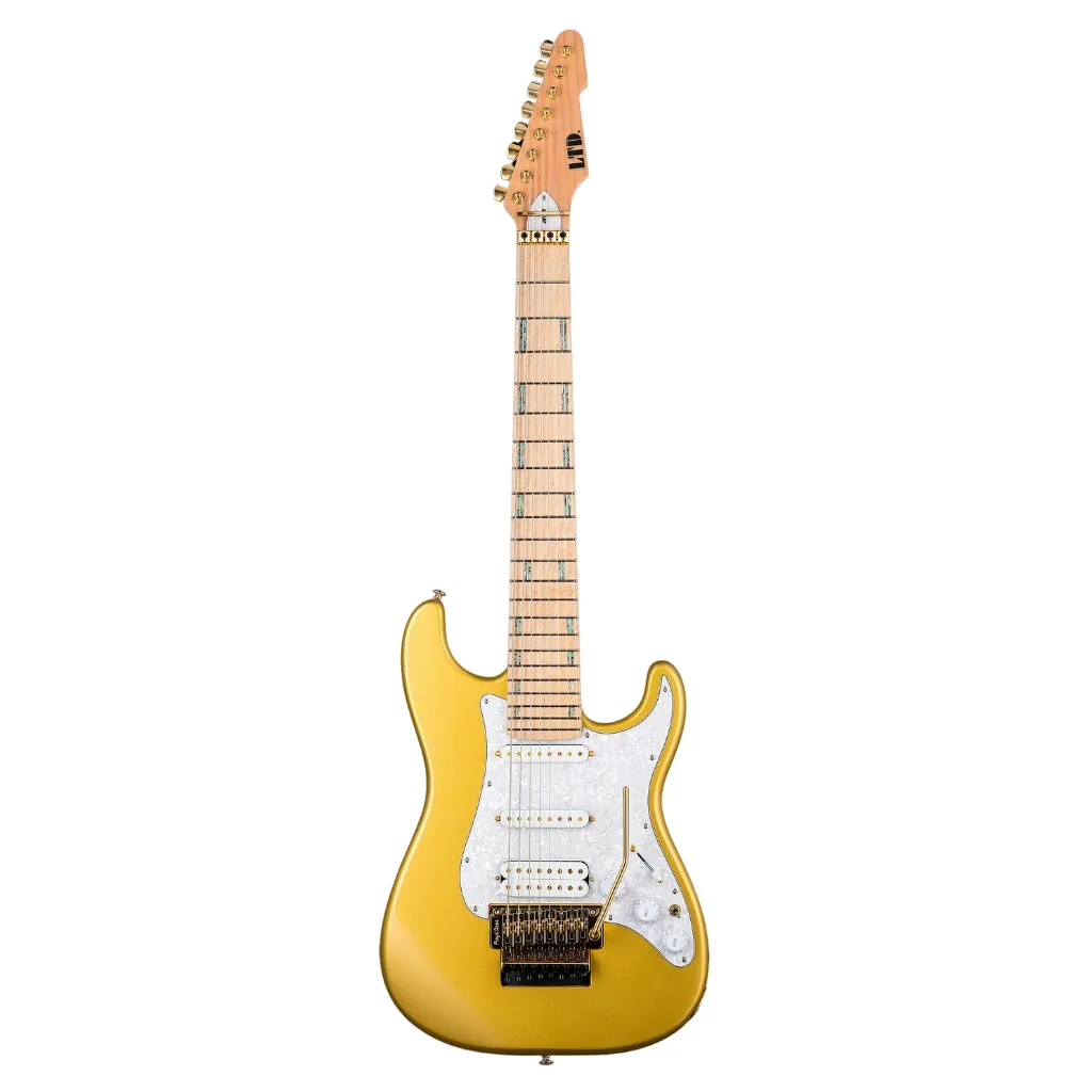 ESP LTD JRV-8FR Javier Reyes Signature 8-string - Metallic Gold